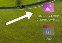 нет миниатюр на рабочем столе